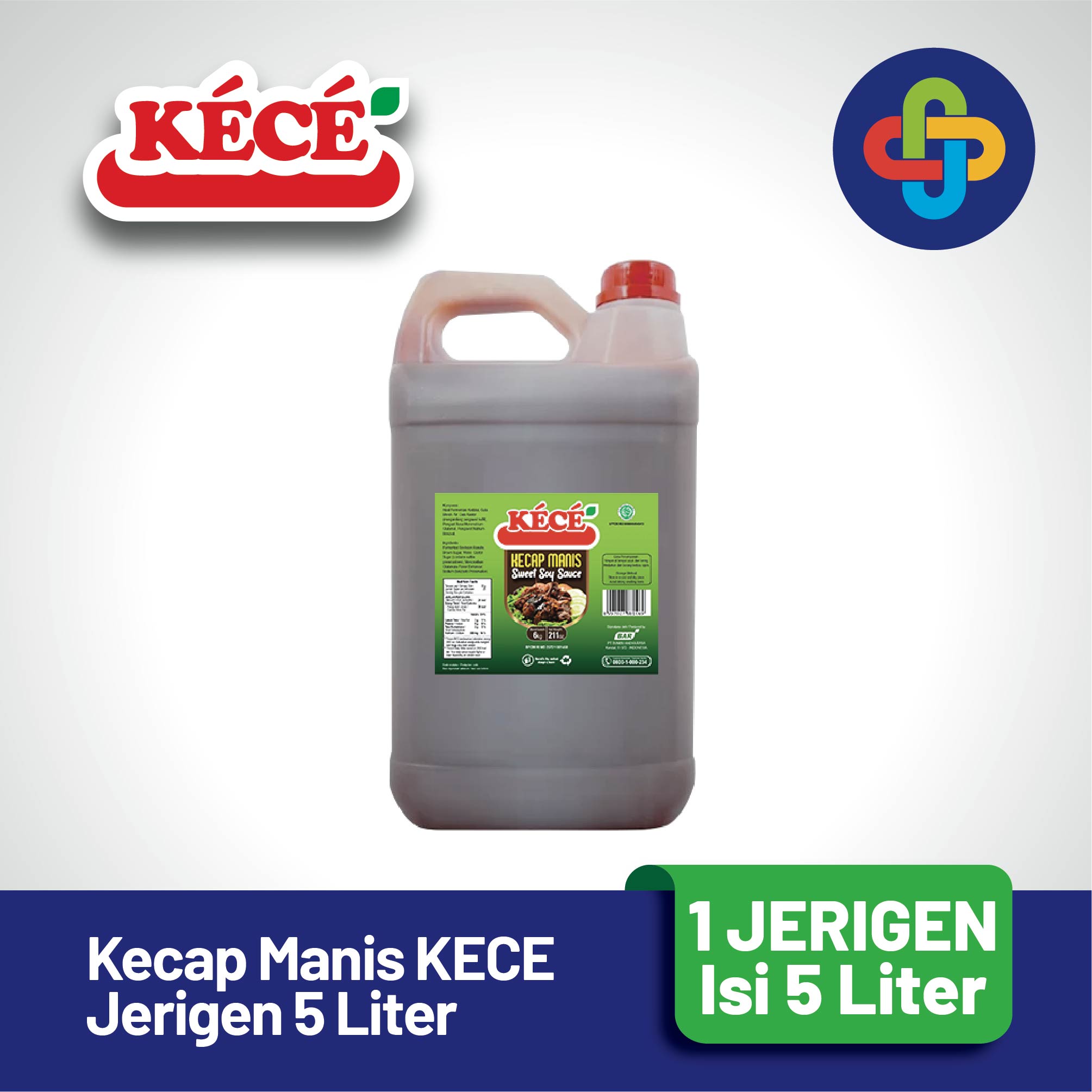 Kecap Manis KECE Jerigen 5 Liter